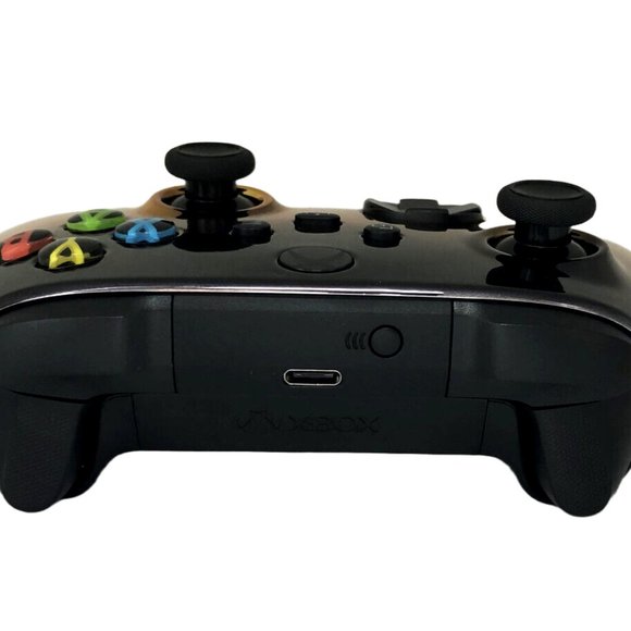 Custom Xbox Series X / S Wireless Controller - Glossy Chrome Black Gold Silver - Picture 5 of 8